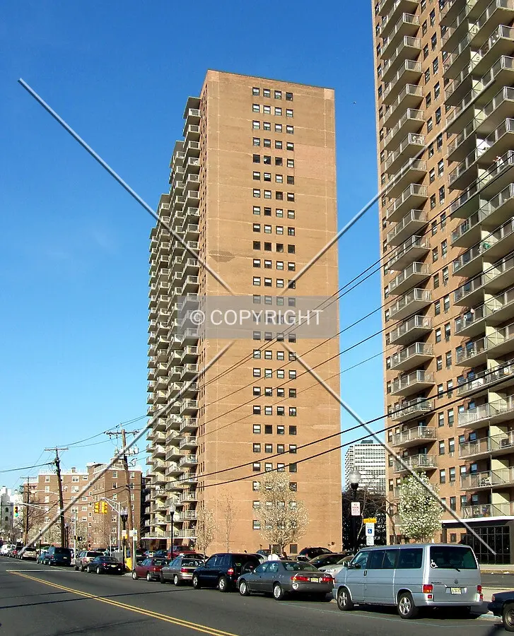 View from the southwest along Park Avenue