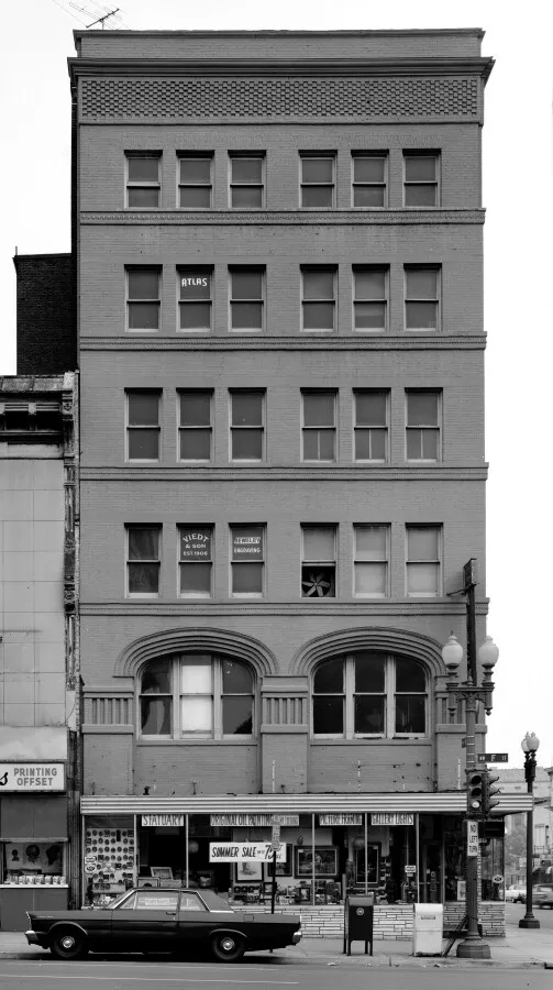 Vintage view from the north