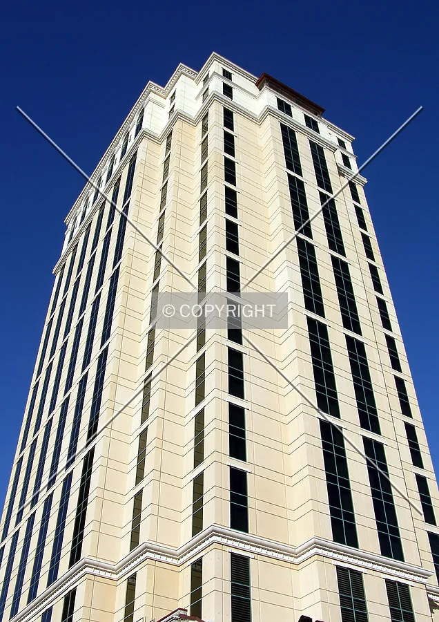 Looking up the southwest corner from South Peters Street