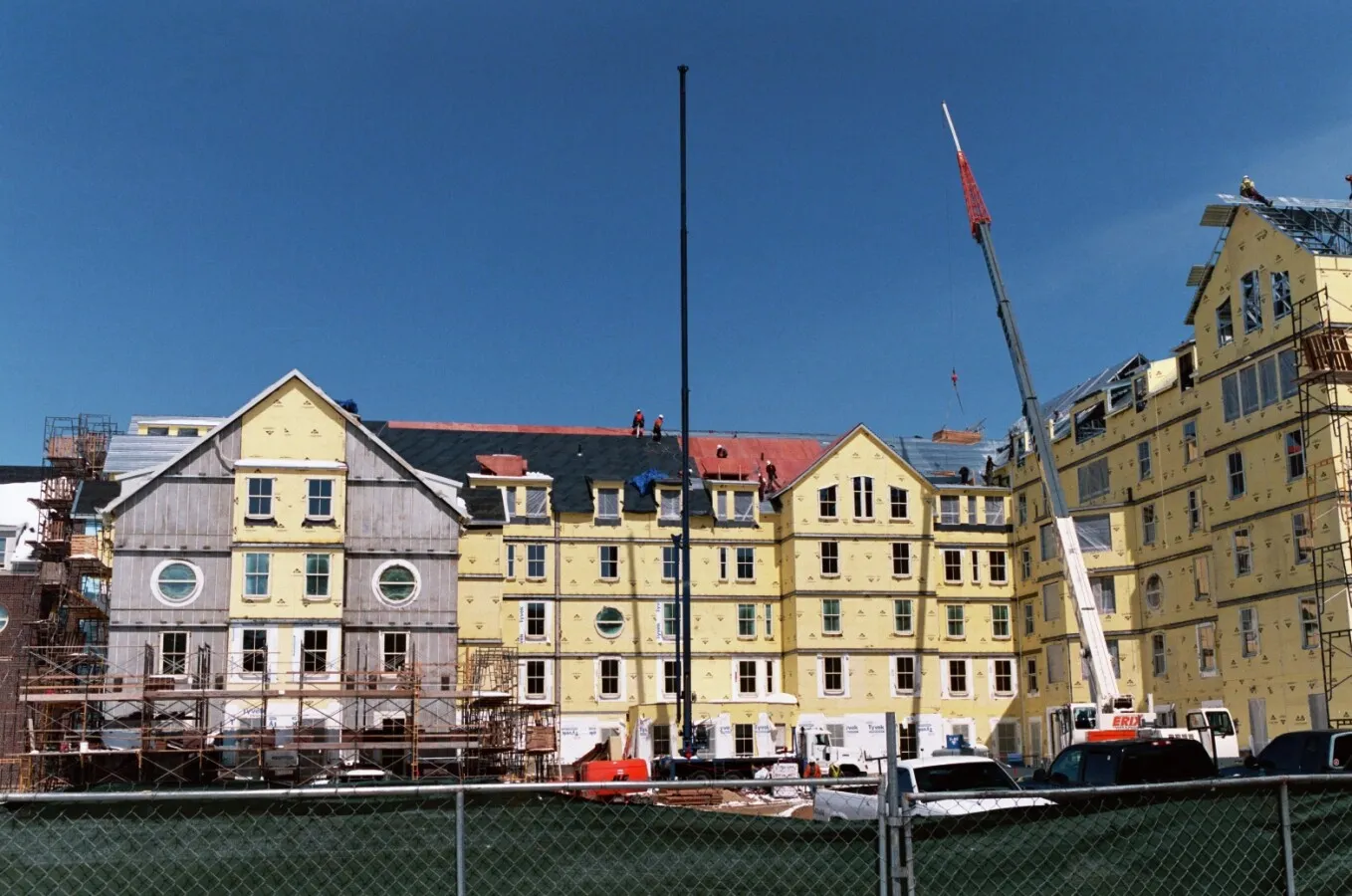 View to the north