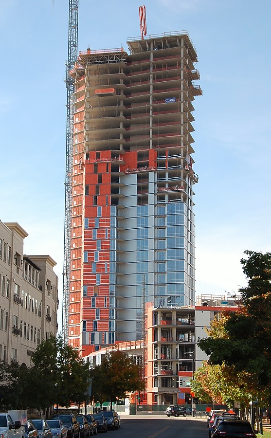 View from the northeast