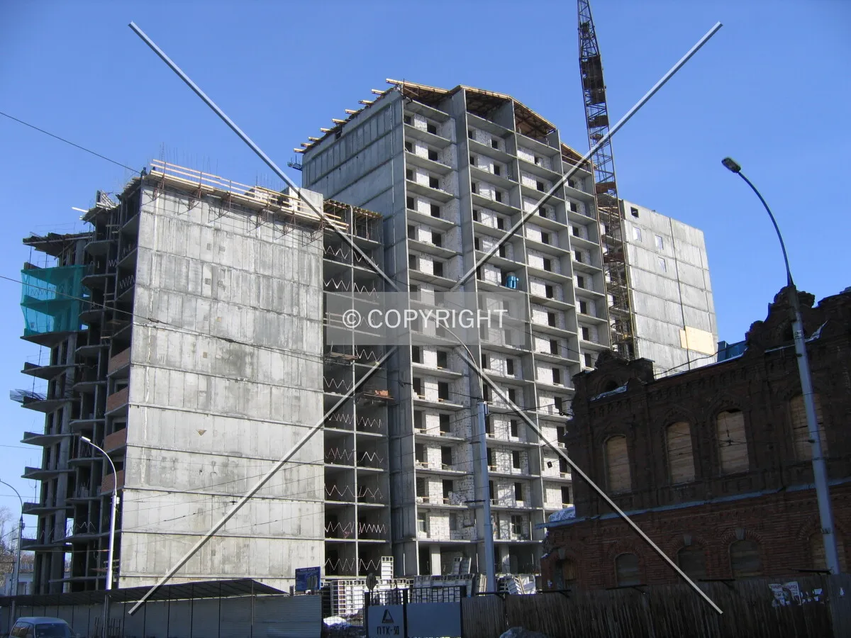 Looking from the south on rear side of building