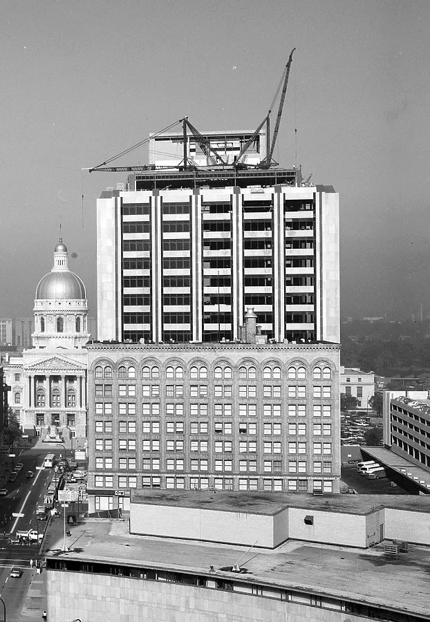 View from the east
