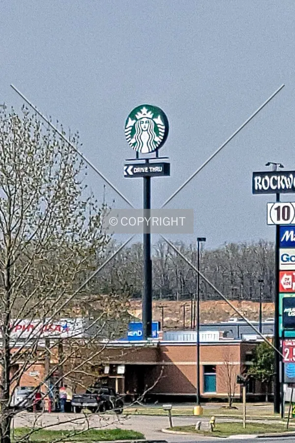 From the southeast; March 27, 2021