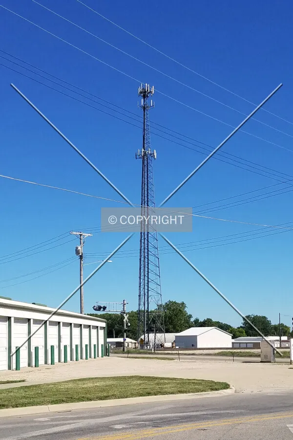 View from the northwest; July 29, 2017