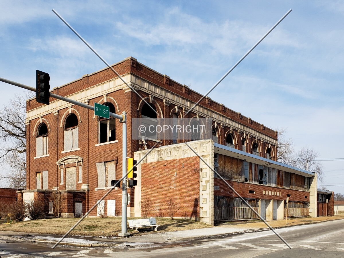 View from the southeast; January 25, 2019