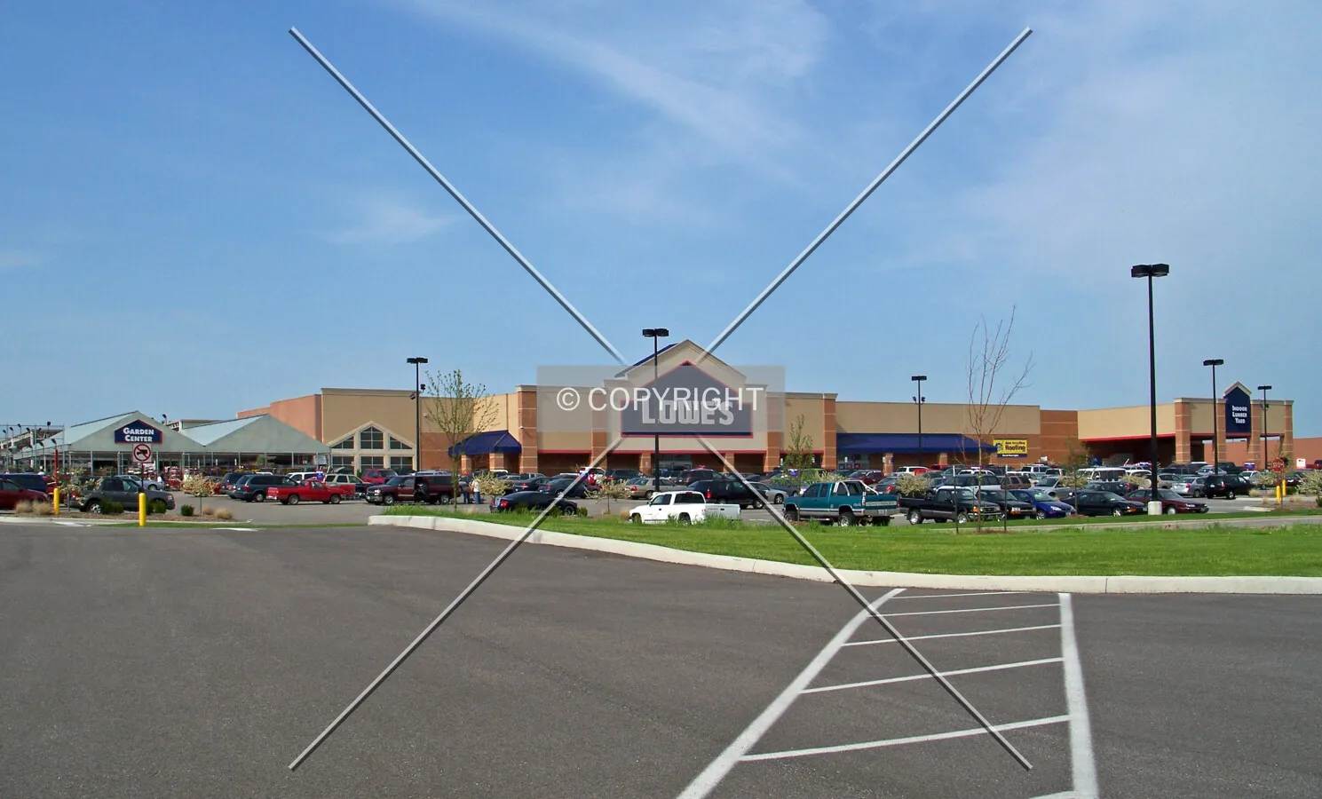 View from the southwest