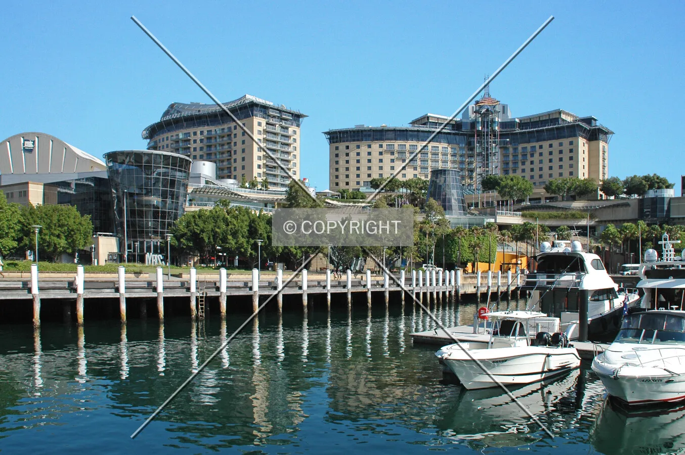 As seen from the waterfront