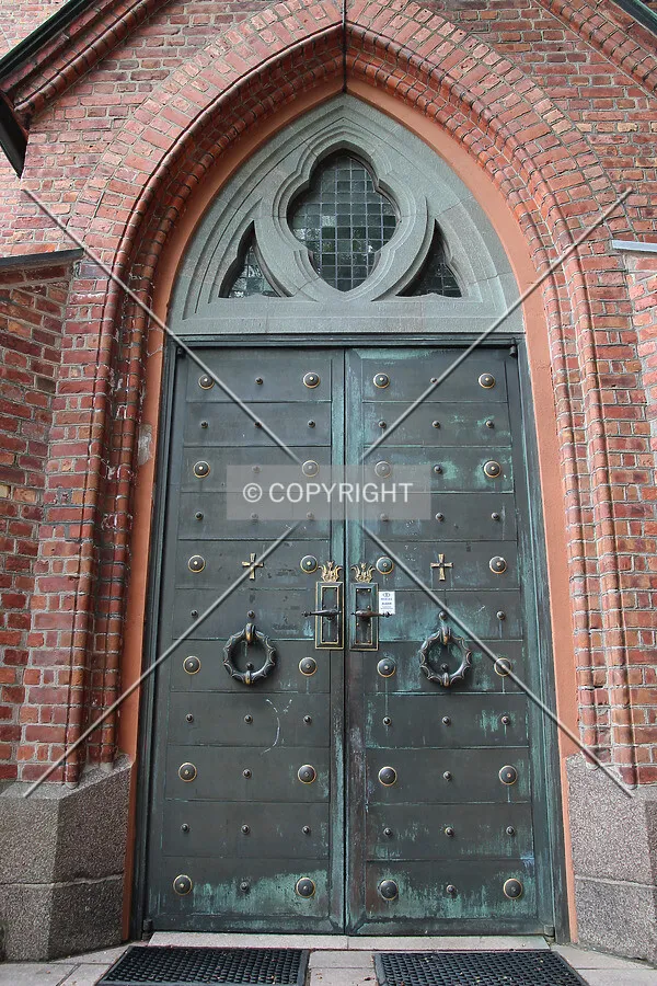 View of a side door
