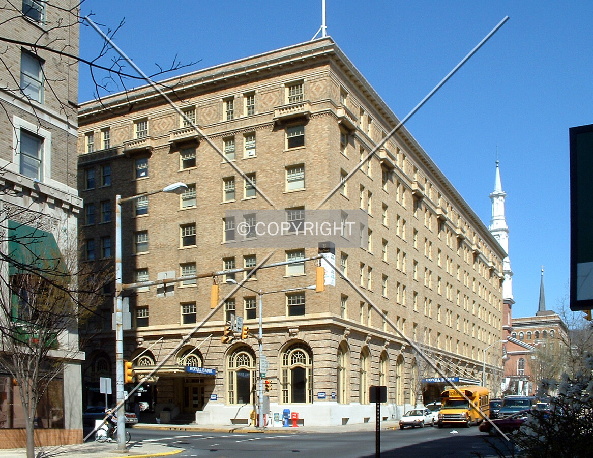 View from the southwest at 5th and Washington Streets