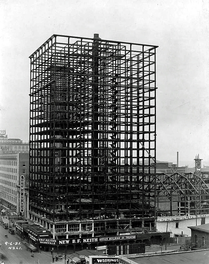 View from the east