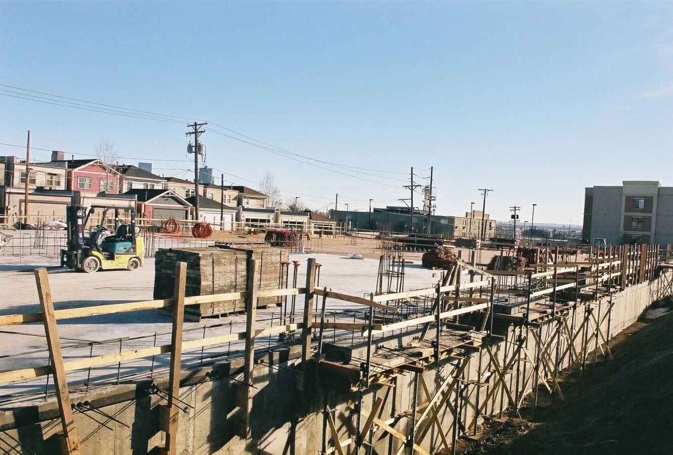 View to the southeast
