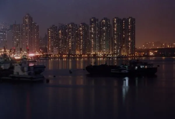 Tsuen Wan at night time
