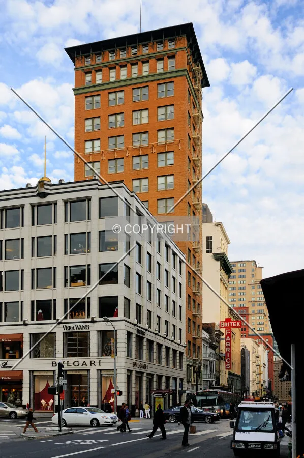 Whittell Building seen from Union Square