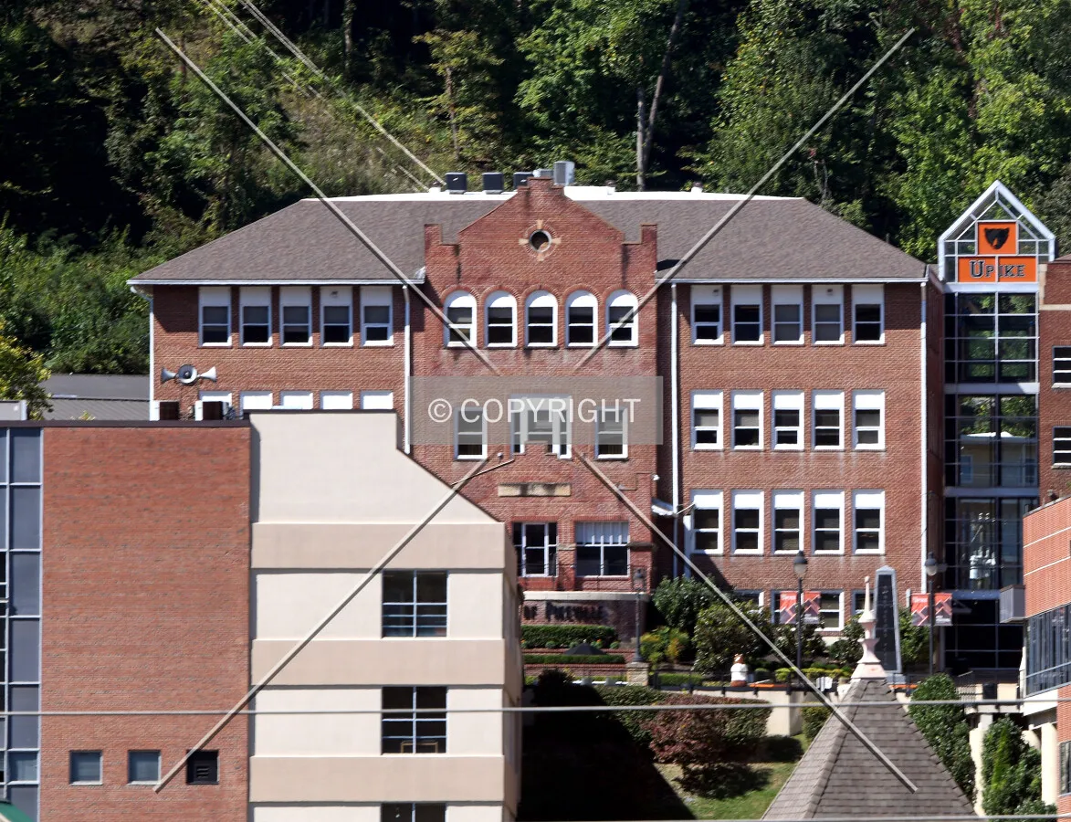 View from the southeast