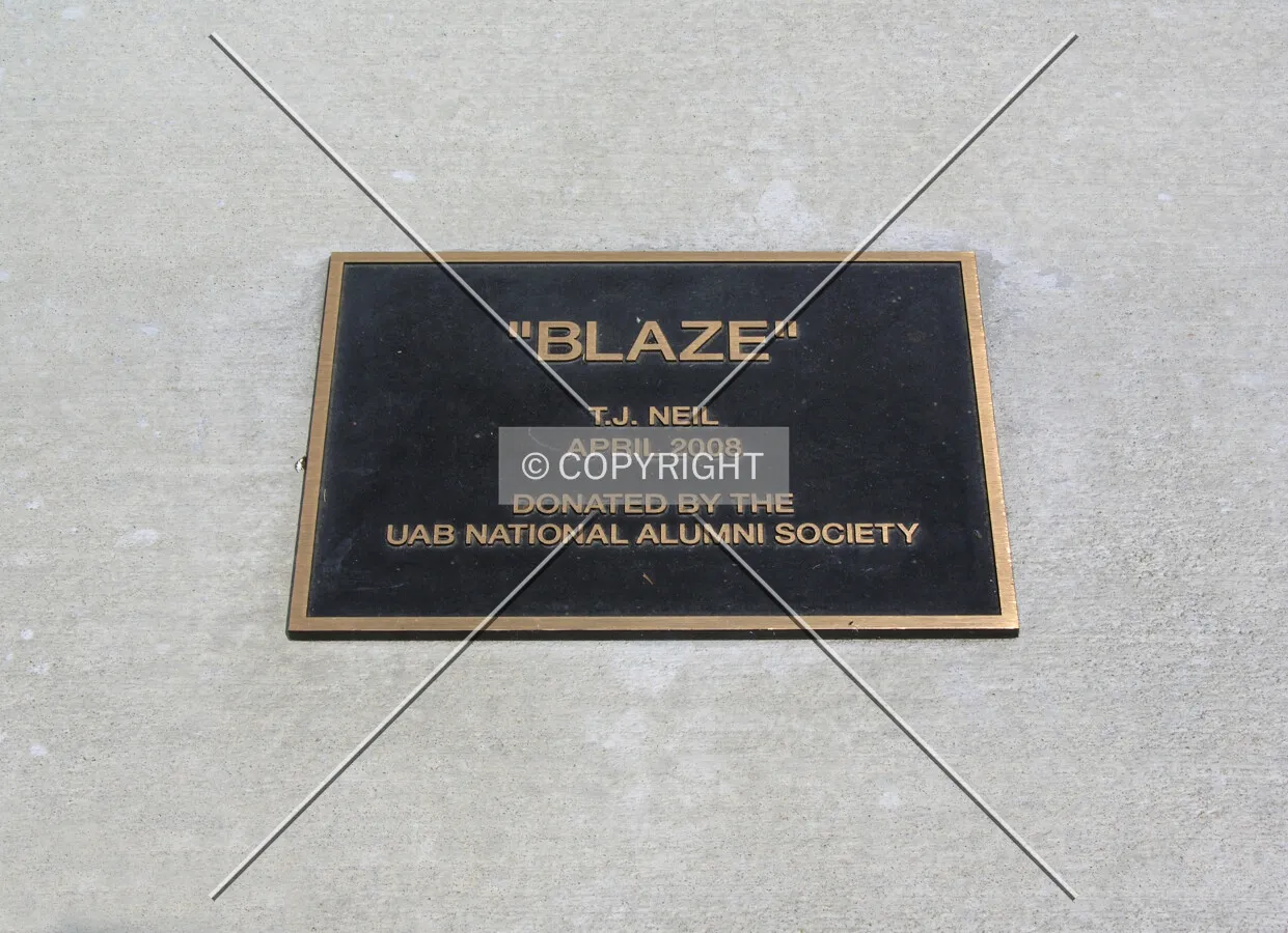 Dedication plaque