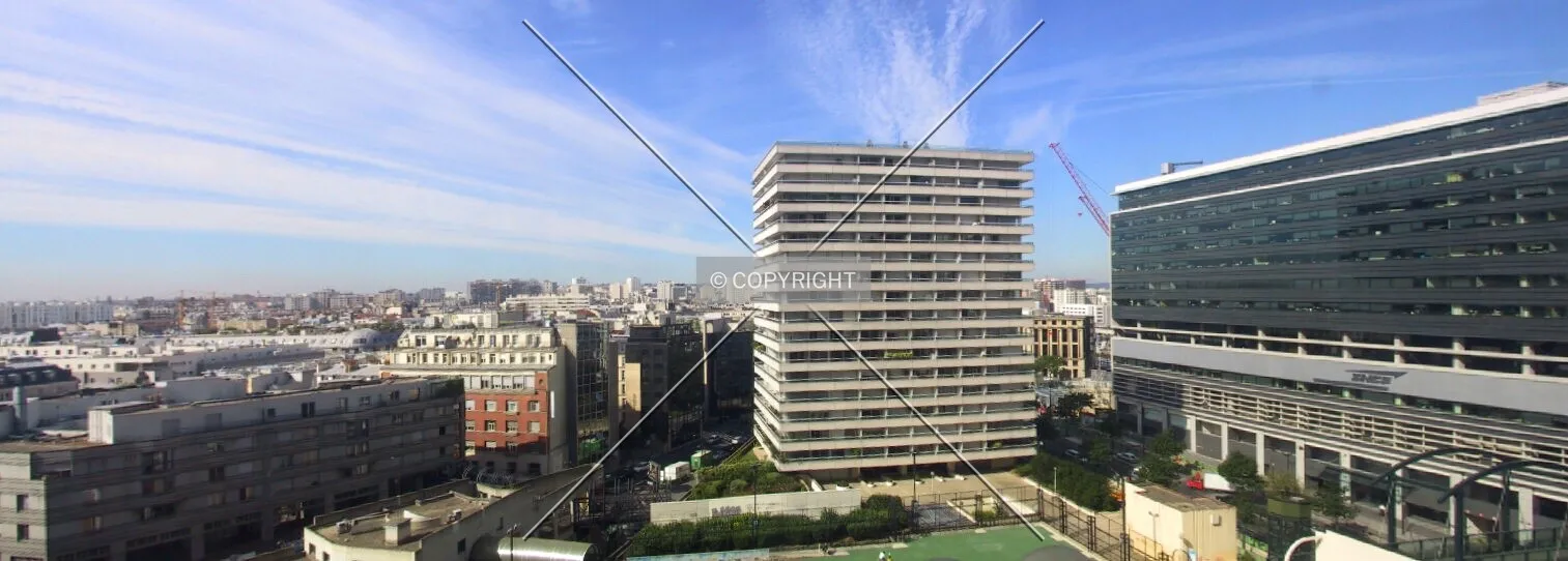 View from Le Meridien Hotel, Montparnasse
