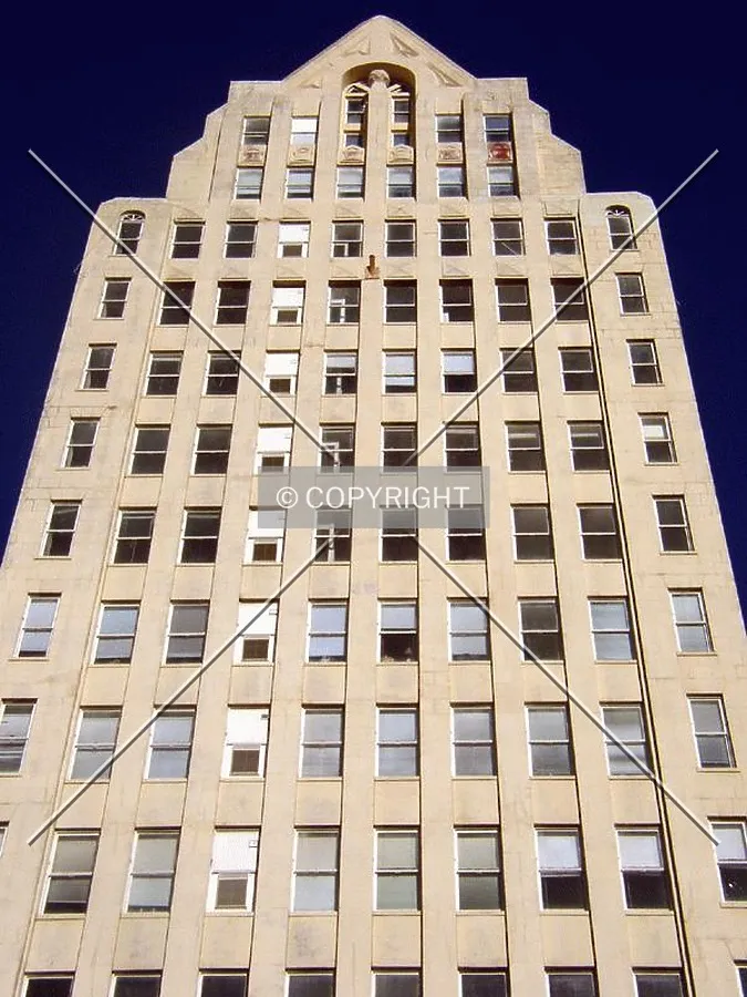 View of the western facade from 20th Street North