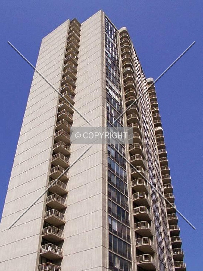 Looking up from the southeast