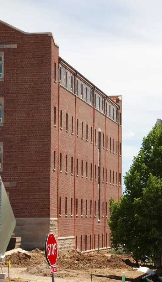 View to the south