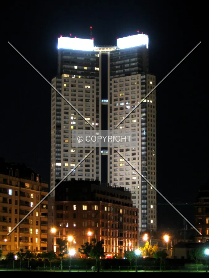 Far view at night
