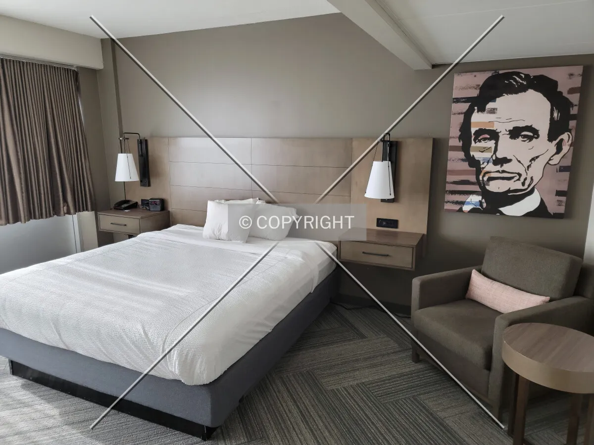 Guest suite bedroom; June 11, 2021