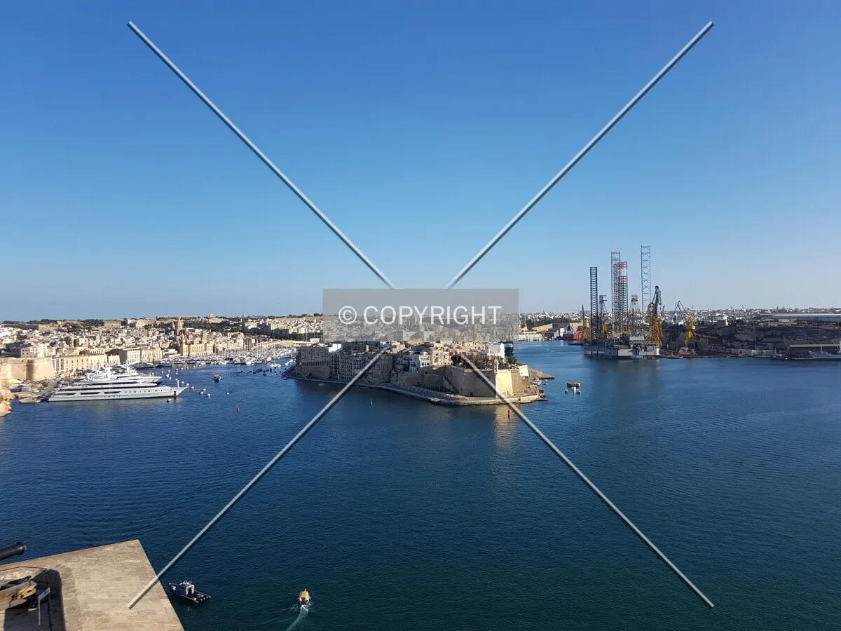 Senglea panorama (Malta)