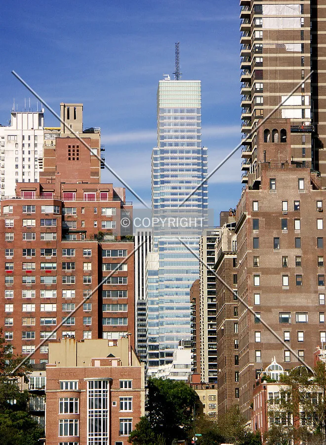 Looking west from Roosevelt Island
