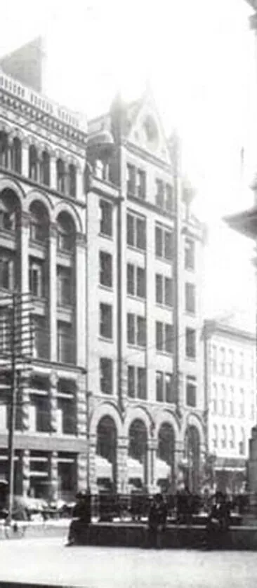 Vintage view from the northwest