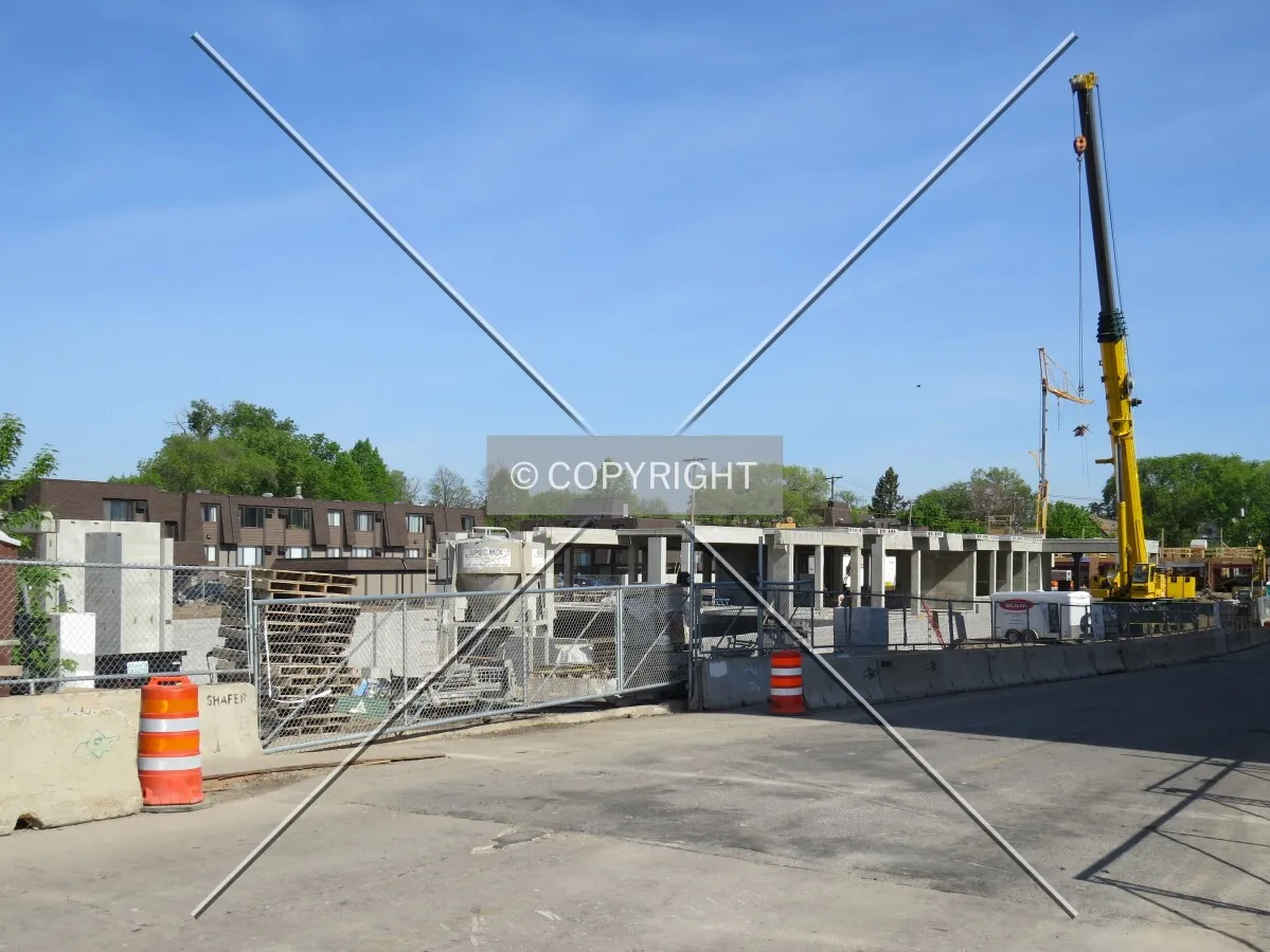 View to the northwest across Emerson Avenue South