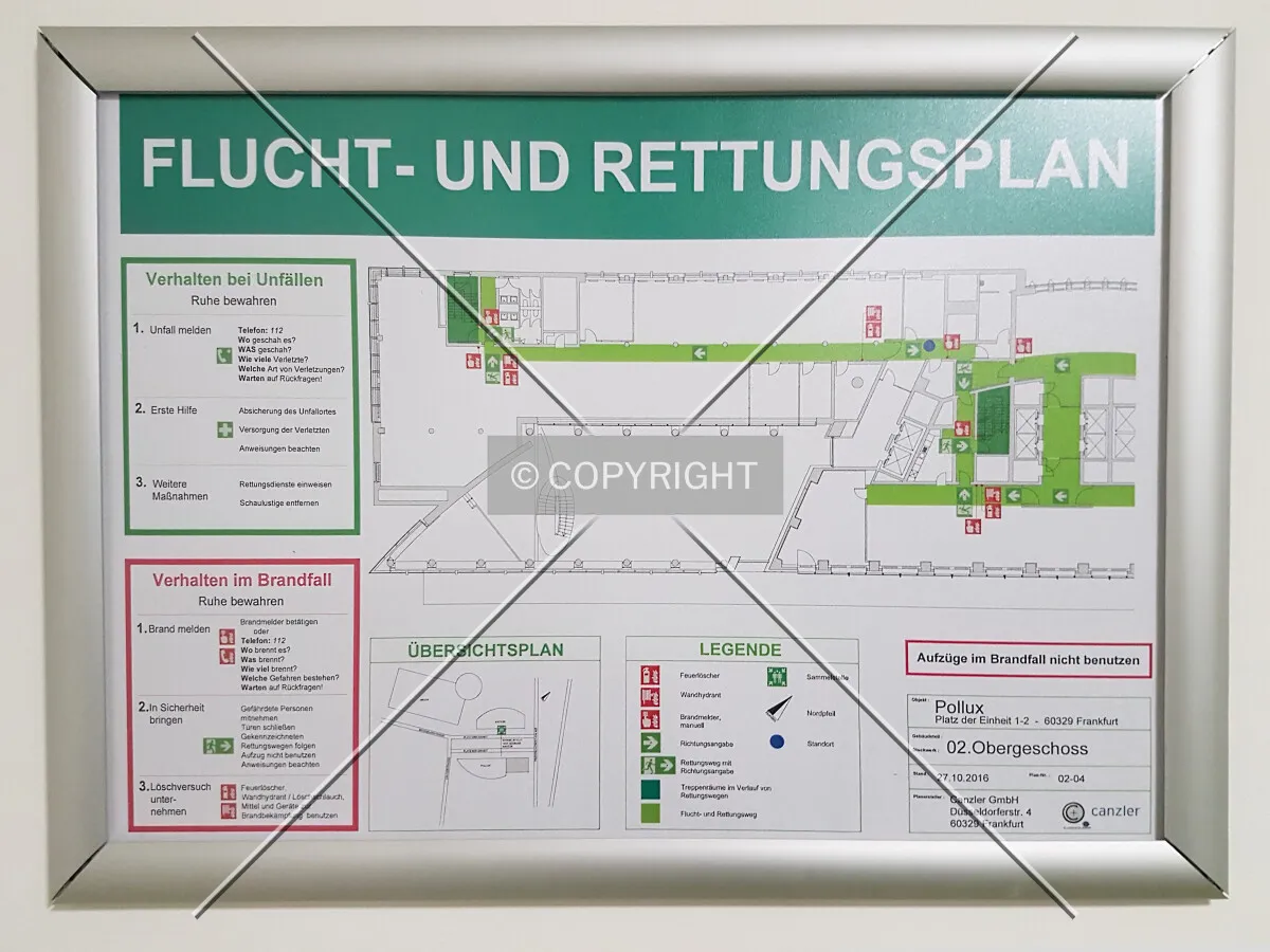 Evacuation plan