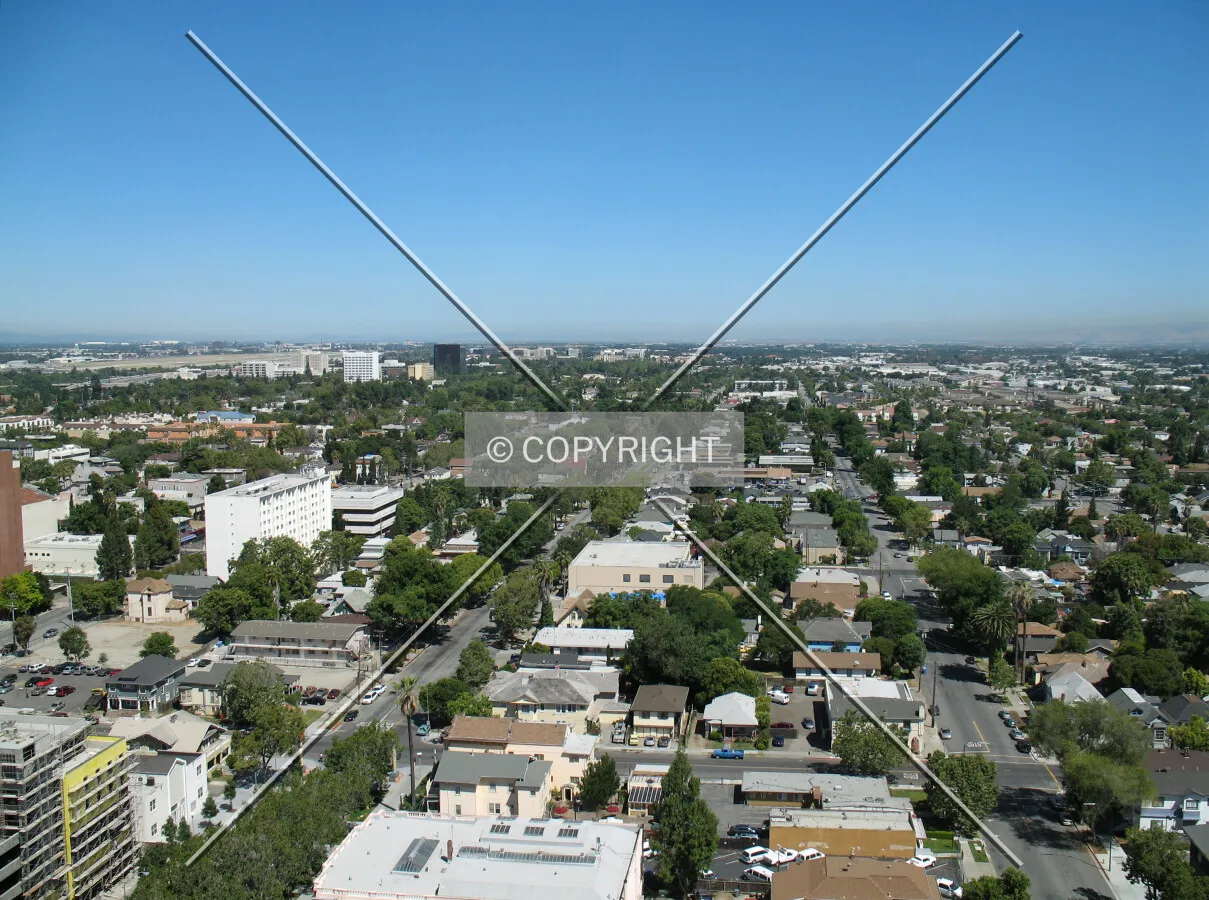 Looking north from City Hall
