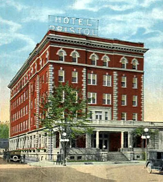 View from the southeast