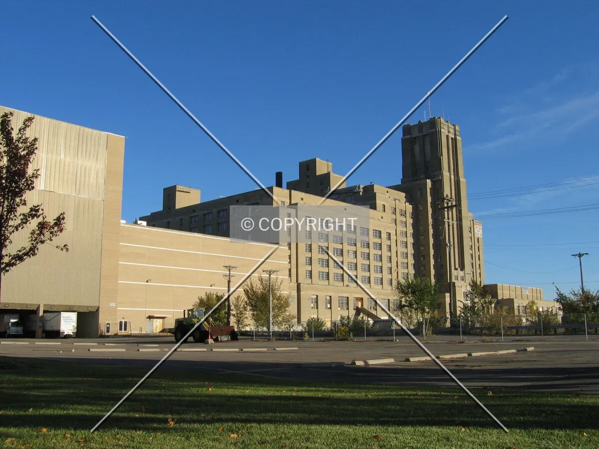 General view of complex from the northwest