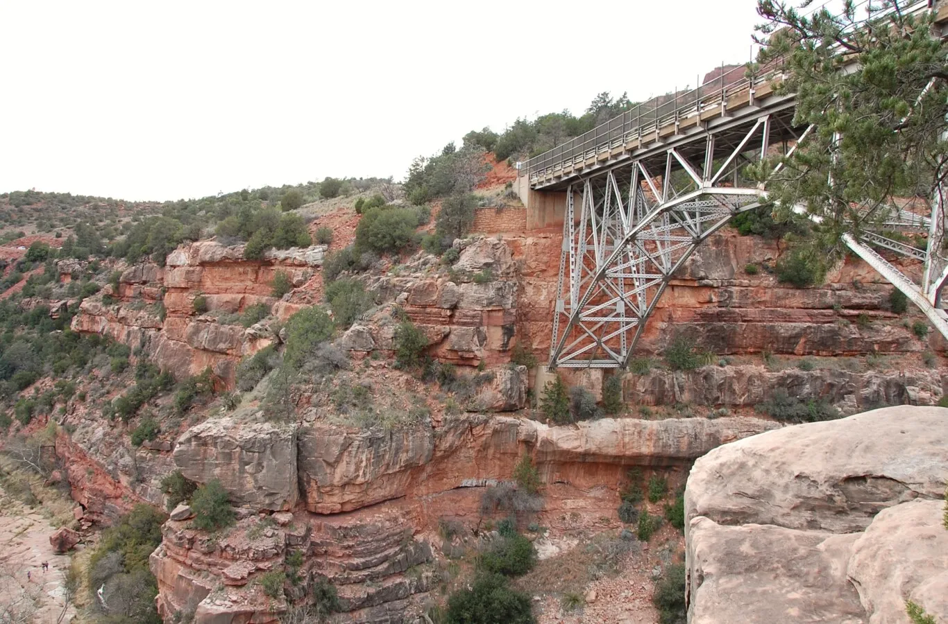 View from the east