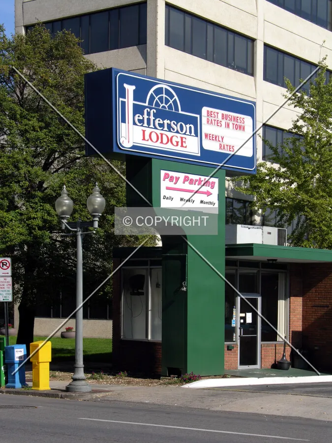 Signage off South Jefferson Street