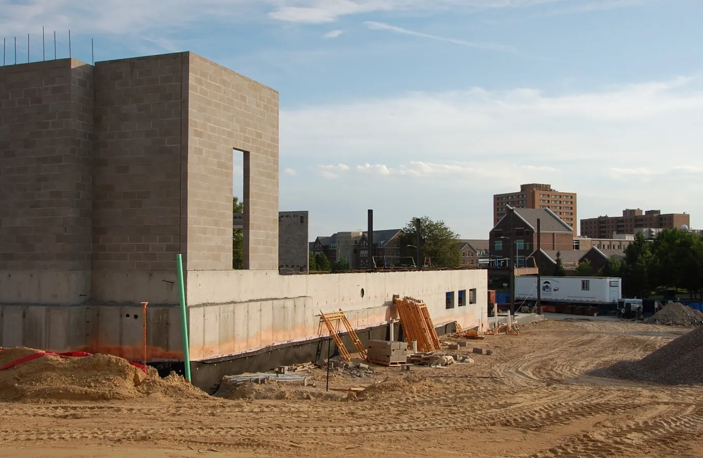 Looking southwest
