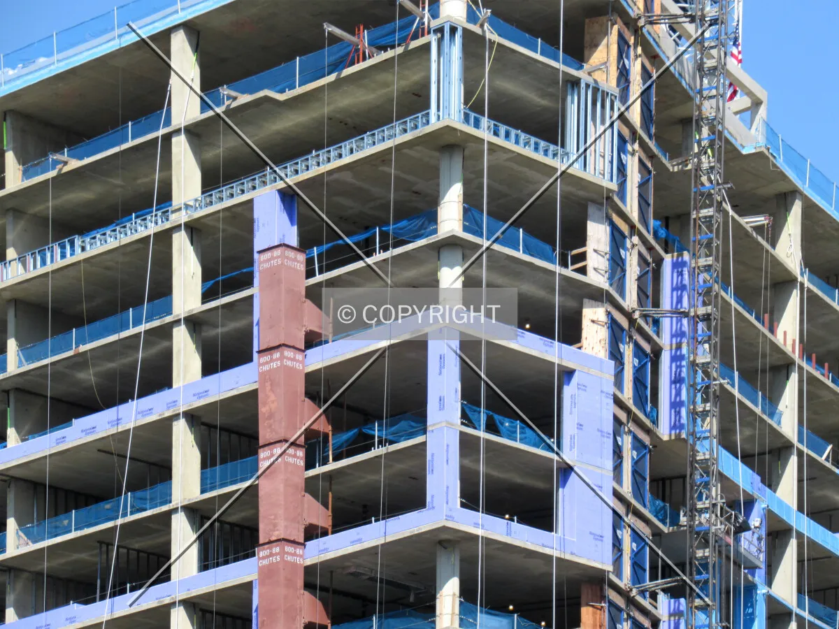 Southeast corner detail