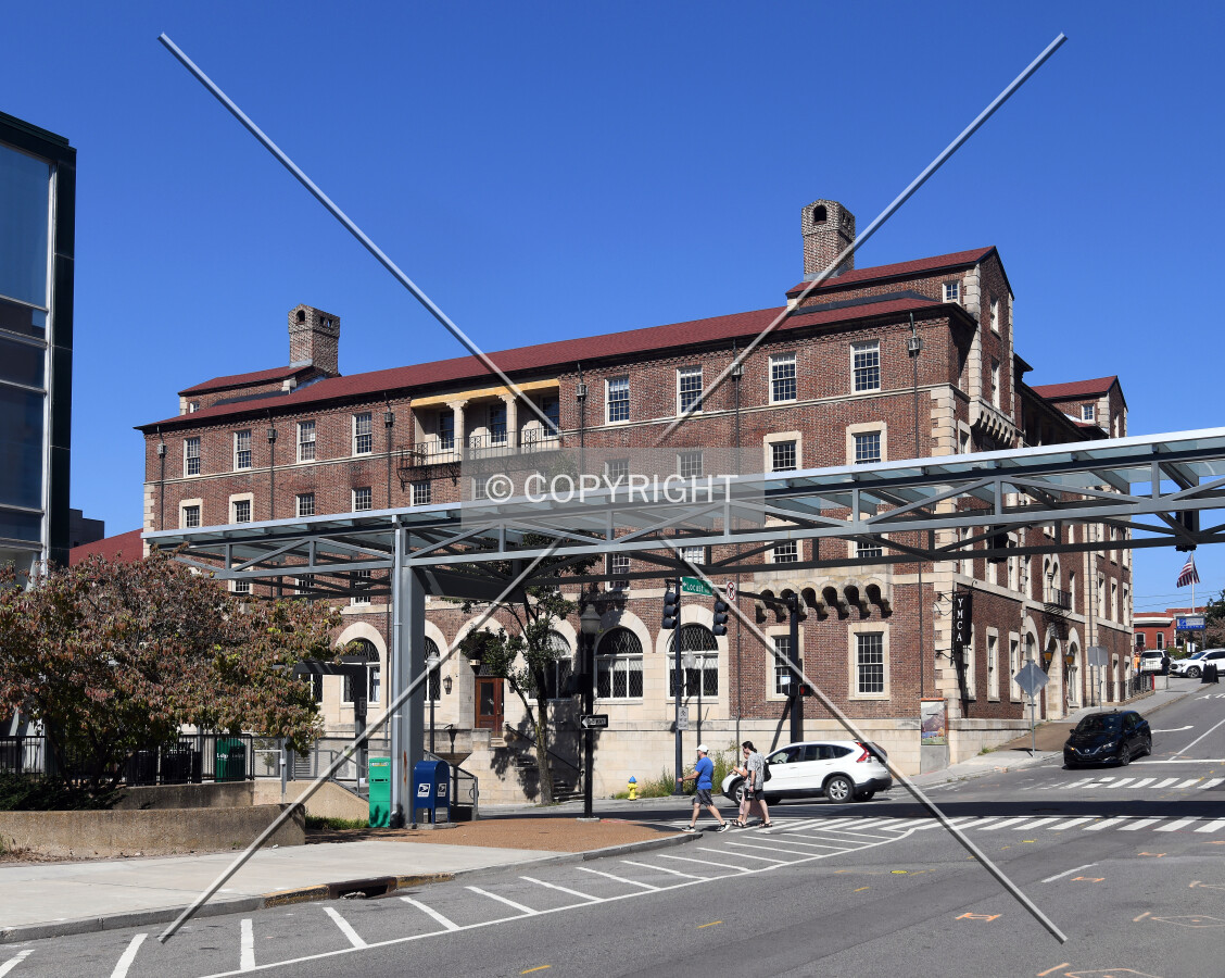 View from the southeast