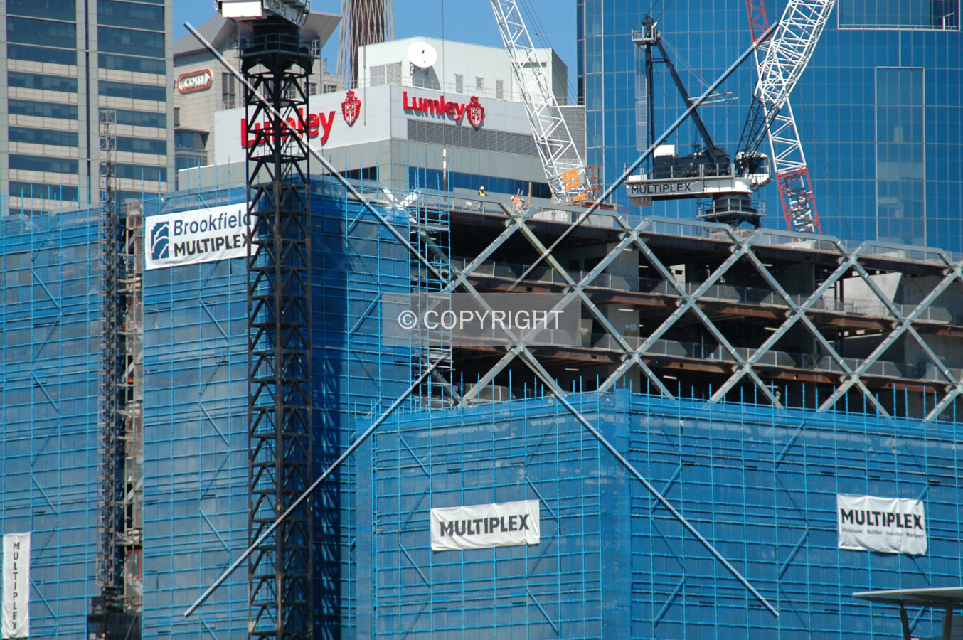 Top of the northwest corner