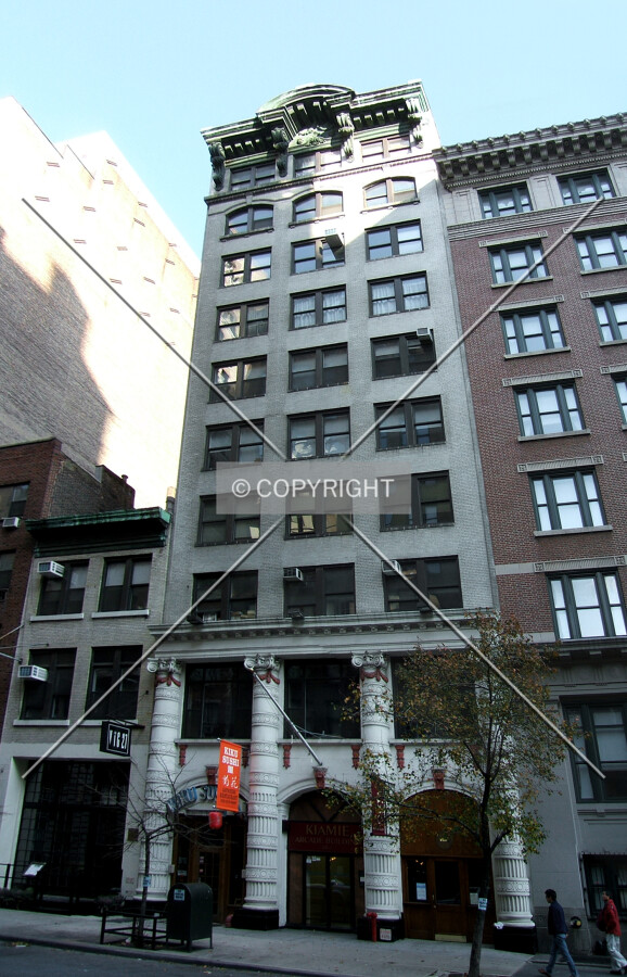 View from the southwest on 27th Street