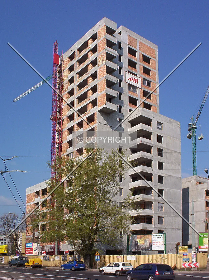 Seen from ul. Stawki