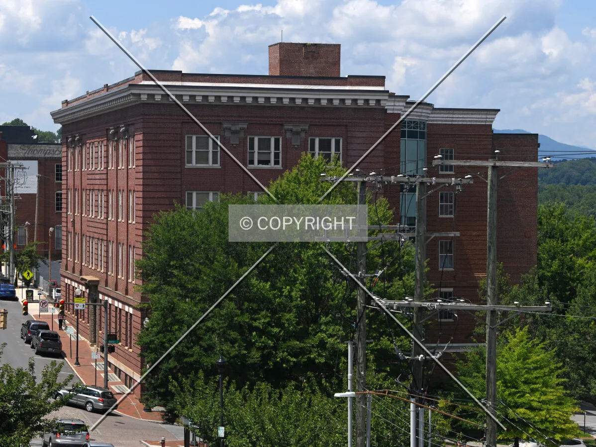 View from the southeast