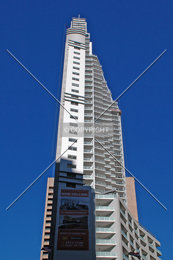 Looking up from Goulburn Street