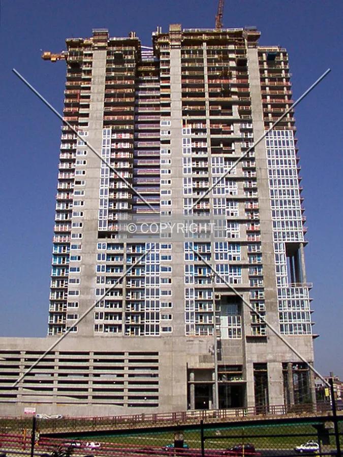 View from across the expressway