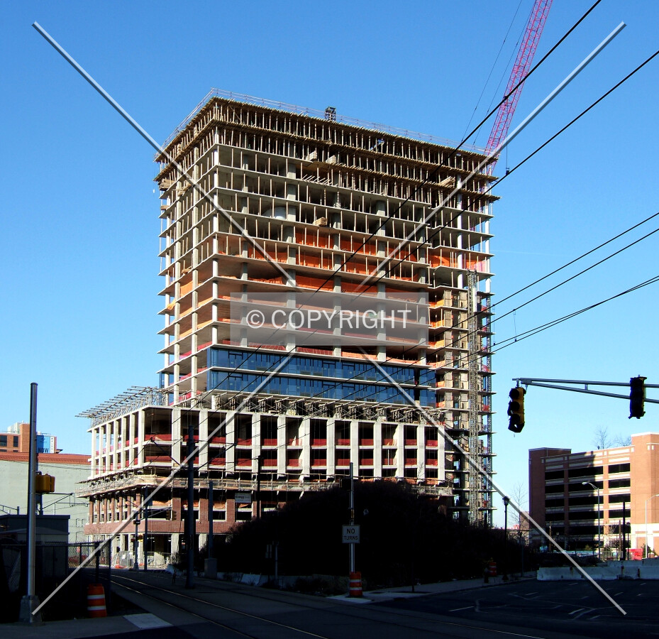 View from the southeast