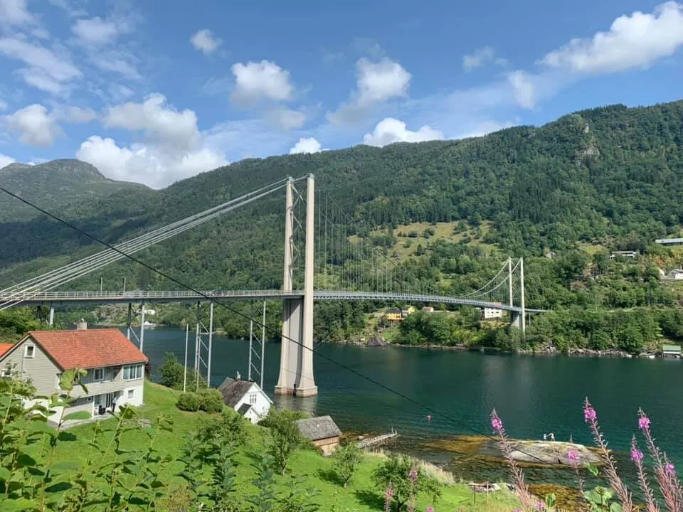 View from the south