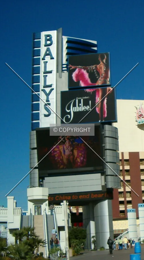 View from Las Vegas Boulevard