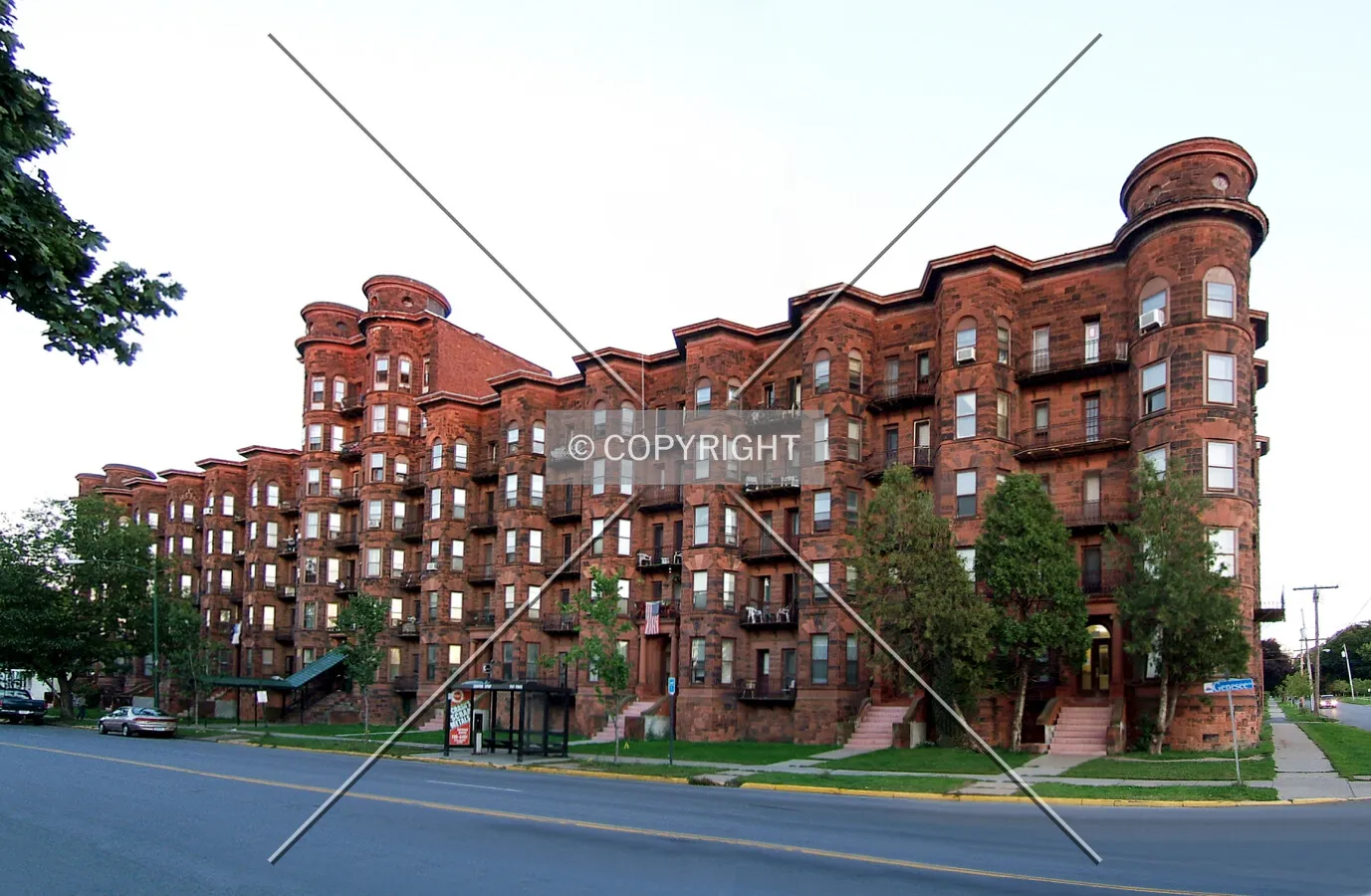 View from the northwest