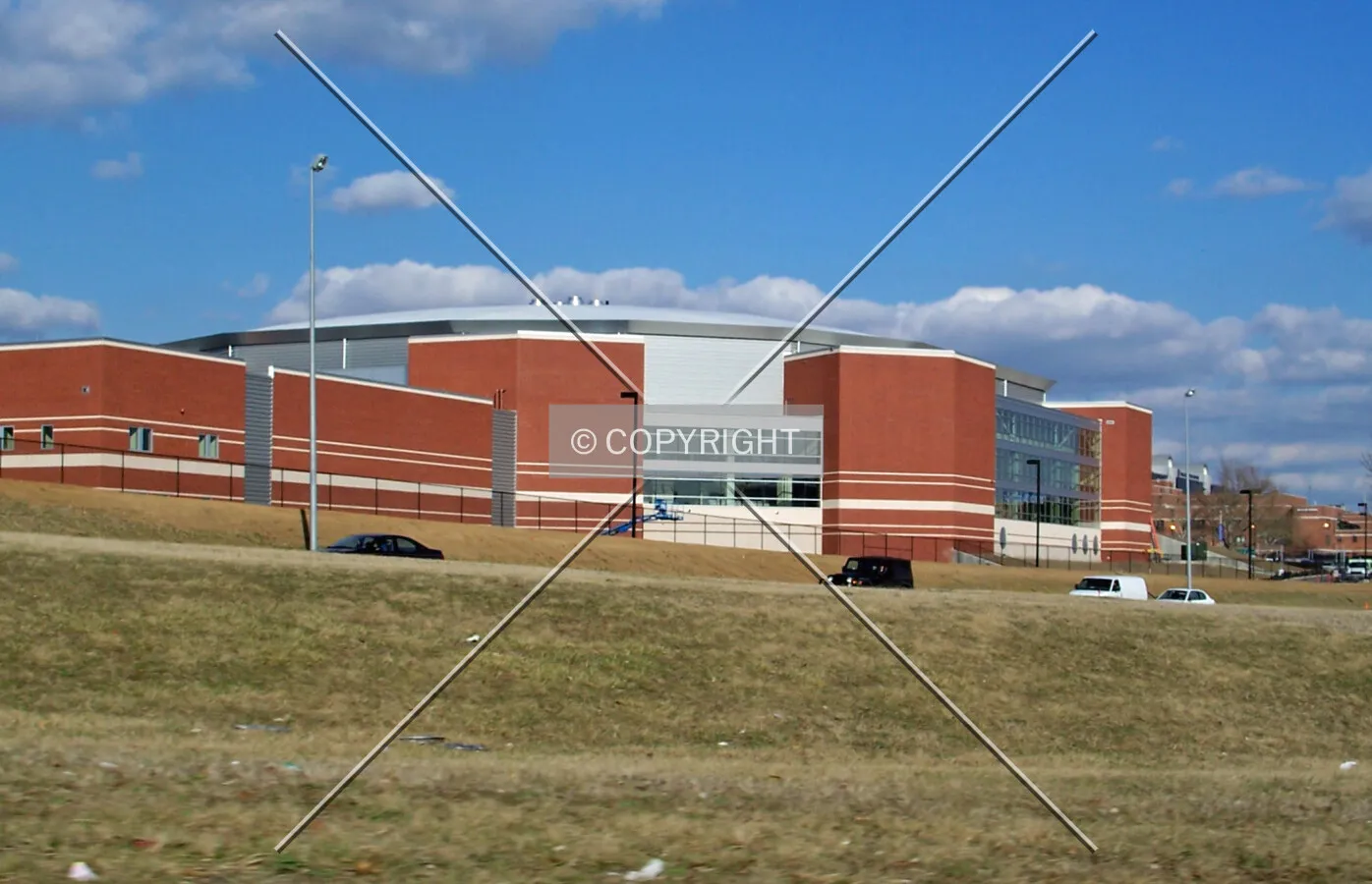 View from the southwest; March 14, 2008